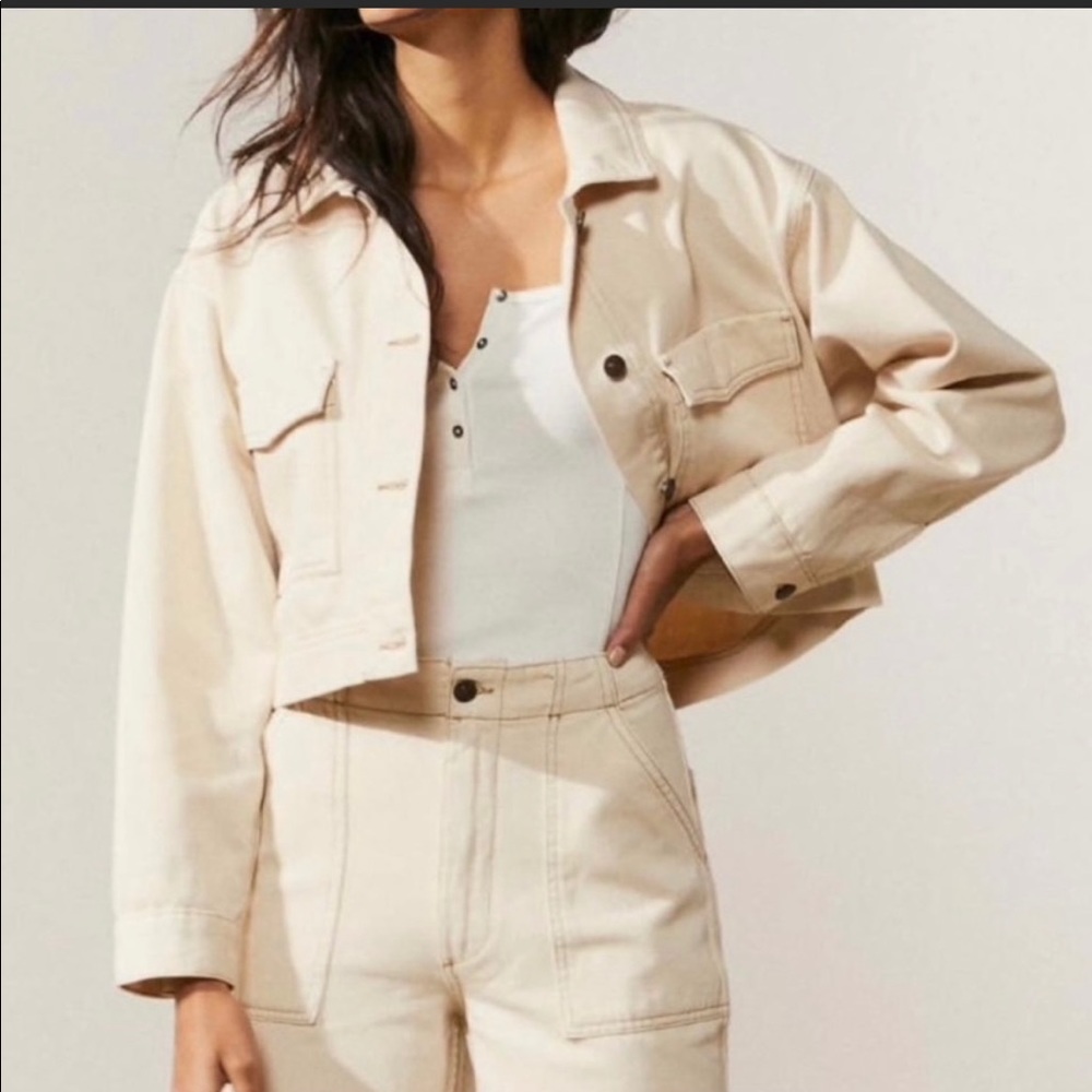 Abercrombie&Fitch Denim Utility Jacket